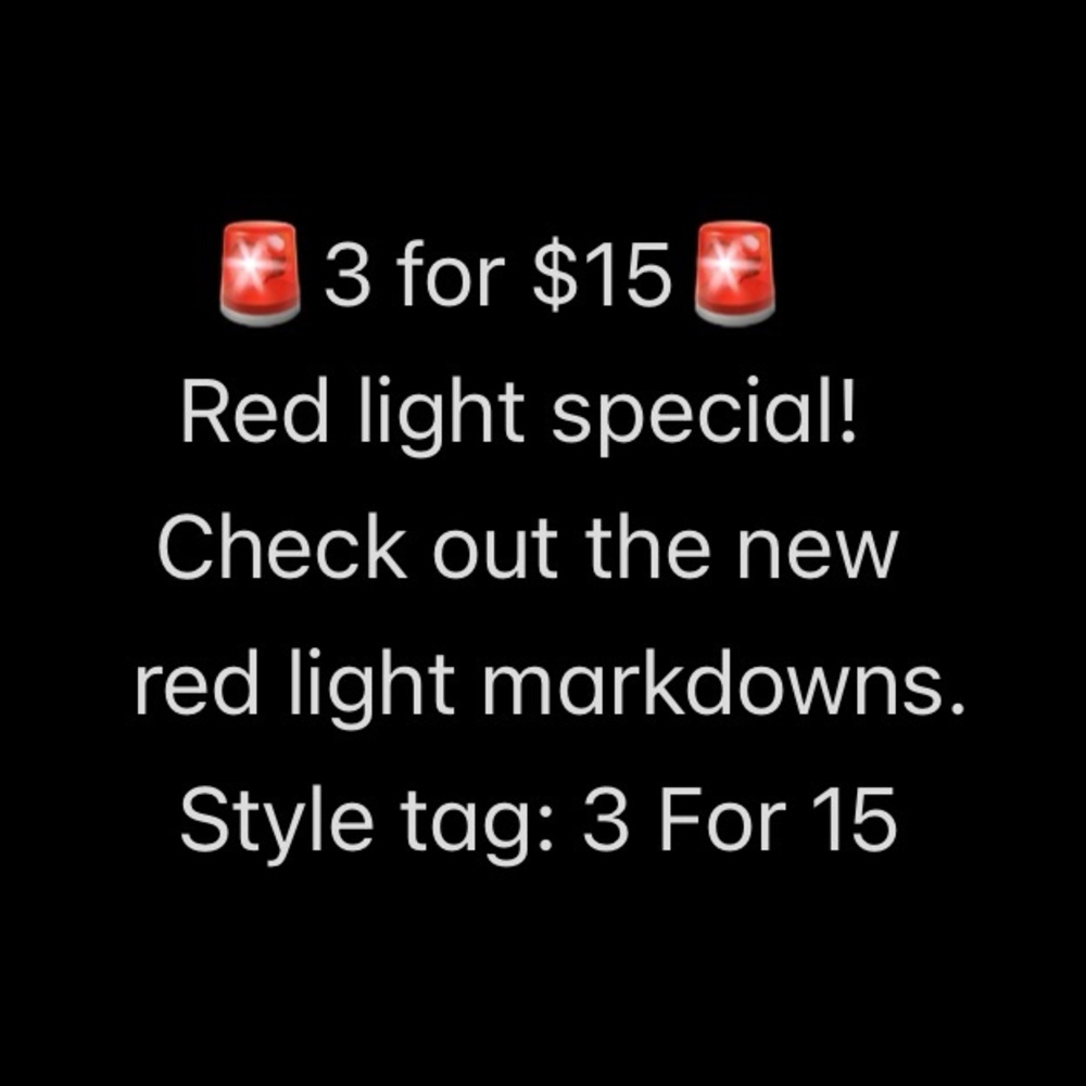 🚨Red Light Special Offer!